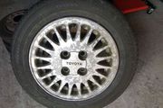 Toyota starlet 1x jap import 13" alloy and perfect tyre