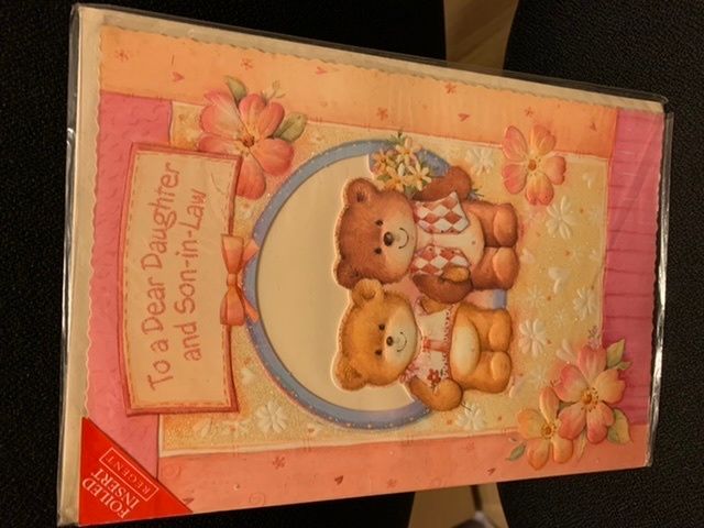 Daughter and son in law anniversary greeting card