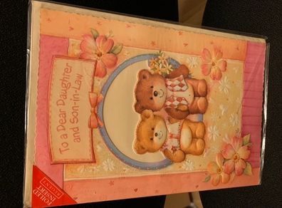 Daughter and son in law anniversary greeting card