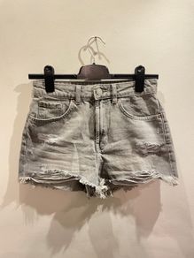 PENNEYS Primark Denim Jeans Shorts Grey Size 6!