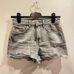 PENNEYS Primark Denim Jeans Shorts Grey Size 6!