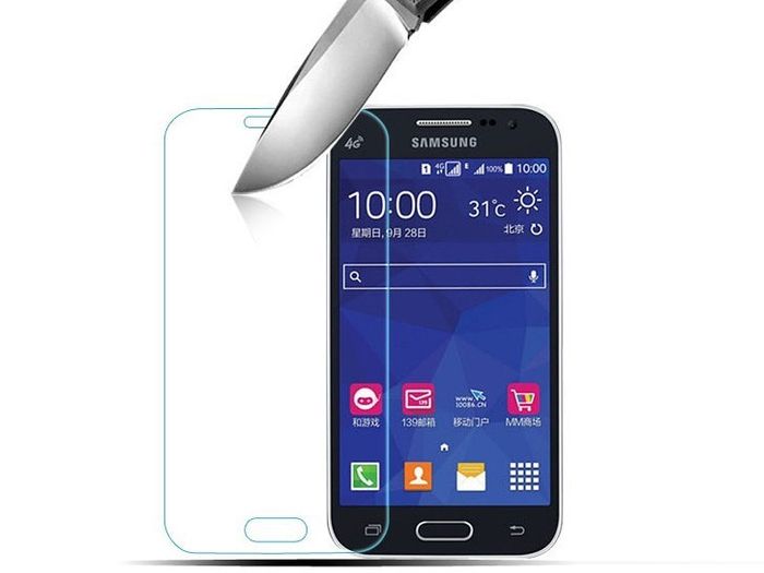 100% Genuine Tempered Glass 9H Screen Protector For Samsung Galaxy Core 2