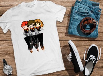 Harry Potters Hermione Ron Mirror Fan Givings T Shirt for adults and kids
