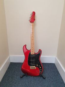 Rare Ibanez Blazer BL550-FR-1981 Fire Red