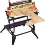 Workmate Plus, Work Bench Tool Stand Saw Horse , Dual Height with Heavy Duty Steel Frame (FREE POSTAGE) Image 4