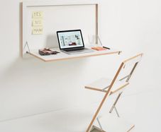 Ambivalenz Folding Wall Desk (+ Height Adjuster)