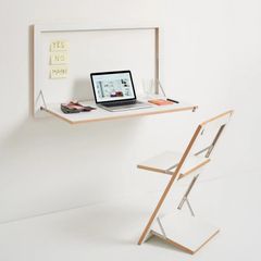 Ambivalenz Folding Wall Desk (+ Height Adjuster)