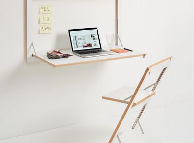 Ambivalenz Folding Wall Desk (+ Height Adjuster)