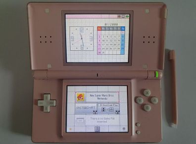 Nintendo DS Lite white/pink