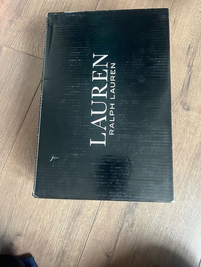 New Ralph Lauren white Hailey sneakers