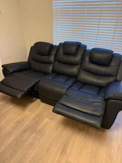 Harvey Norman Electric Recliners. 1 x Three seater & 1 x two seater