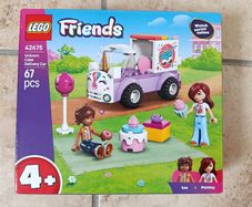 LEGO 2026 Friends: Unicorn Cake Delivery Car - Leo & Paisley 67 pcs Code 42675