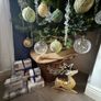 coffee sack hessian bag Christmas tree skirt Image 2