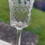 Rare Set of Six Antique Edwardian High Quality Hand-Blown, Hand-Etched and Hand-Cut Bohemian Glass Liqueur/Cordial Glasses, in the Original Pall Mall Lady Hamilton Pattern, Circa 1900 Image 8