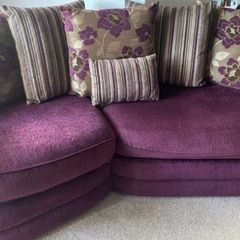 Corner Sofa and Armchair