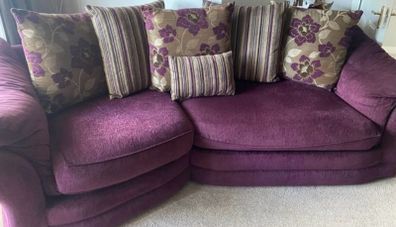 Corner Sofa and Armchair