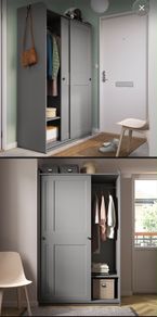 Wardrobe with sliding doors