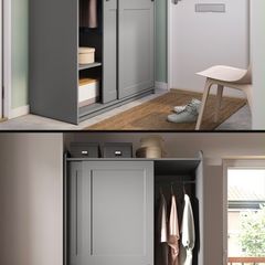 Wardrobe with sliding doors
