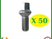 50 x Wheel Bolts FIT Audi, VW, Skoda, Seat- Ideal for motor trade (S50)