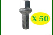 50 x Wheel Bolts FIT Audi, VW, Skoda, Seat- Ideal for motor trade (S50)