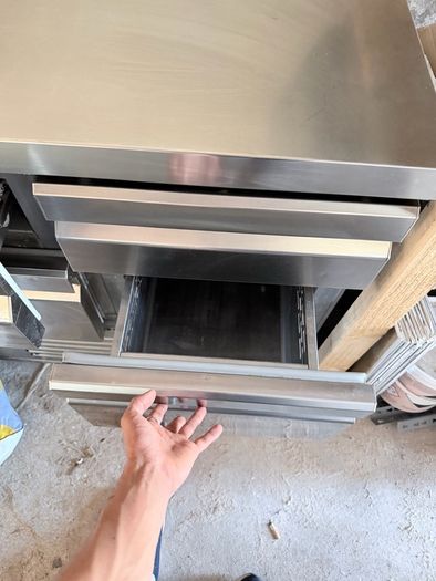 Infrico Commercial 4-Drawer Under-Counter Fridge