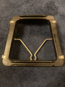 Vintage 70's Tennis Racquet Holder Press