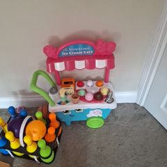 leap frog ice cream cart
