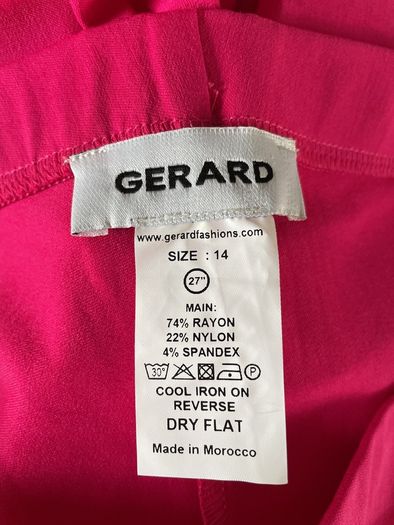 Gerard pink cropped trousers