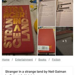 Stranger in a strange land special edition, Neil Gaiman