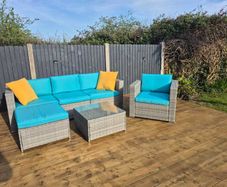 Garden Rattan Sofa Set, Exclusive Outdoor Furnitur
