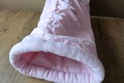 Large Guinea pig tunnel - baby pink with dots