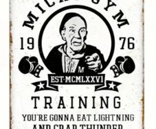 Micks Gym : Metal Sign