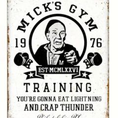 Micks Gym : Metal Sign