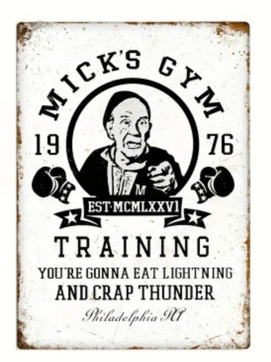 Micks Gym : Metal Sign