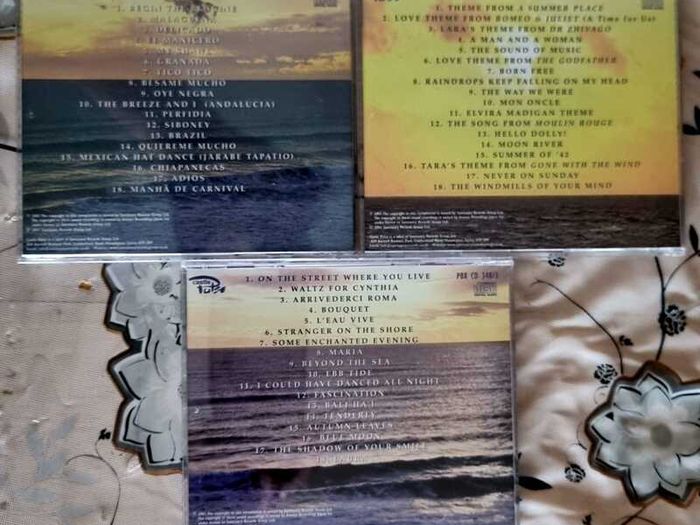 3 CD's set of The Percy Faith Orchestra, as new.