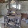 Antique Victorian mirrored dressing table Image 2
