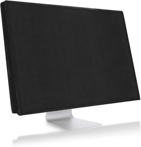 kwmobile Monitor Cover Compatible with Apple iMac 27" / iMac Pro 27" - Dust Cover Computer Screen Protector - Black