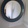Teal Circular Mirror Image 3