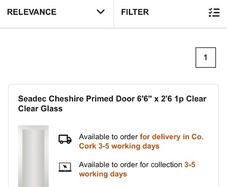 Doors Cheshire with glass