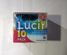 [New] Pack of 10 TDK Lucir 80 MiniDisc blanks