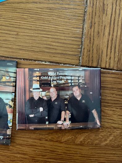 World famous gold and silver pawn shop magnets