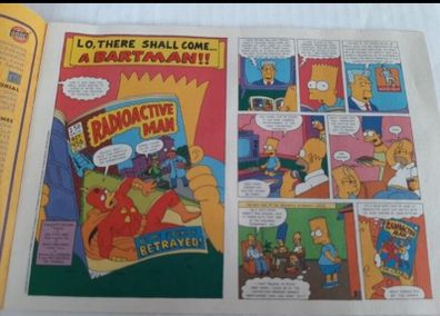 Simpsons collectors comic