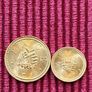 San Marino 1979 Gold Coins 2 & 1 Scudi Set Rare Image 4