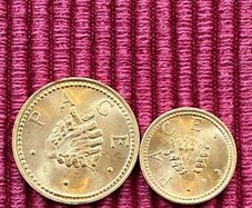 San Marino 1979 Gold Coins 2 & 1 Scudi Set Rare