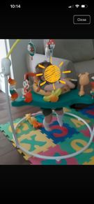 jumperoo and floor squares