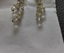 nice pair of earrings.