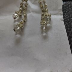 nice pair of earrings.
