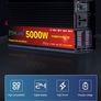 5000w 12v Pure Sine Wave Power Inverter Voltage transformer DC12V to AC 220V Converter+2 LED Display Image 9