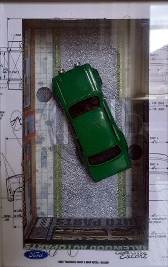 Hot Wheels Ford Escort MK1 Ornament
