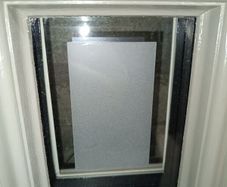 Concrete grey Composite door 1000x2100